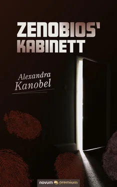 Alexandra Kanobel Zenobios' Kabinett обложка книги