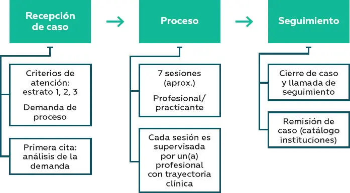 12 LAS ENSEÑANZAS Desde que comenzamos la atención psicológica dirigida a la - фото 4