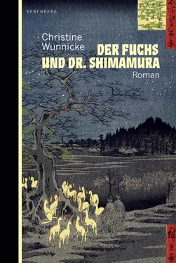 Christine Wunnicke Der Fuchs und Dr. Shimamura обложка книги