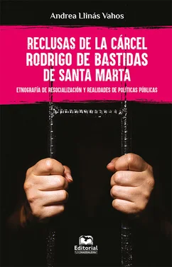 Andrea Llinás Vahos Reclusas de la cárcel Rodrigo de Bastidas de Santa Marta обложка книги