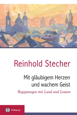Reinhold Stecher Mit gläubigem Herzen und wachem Geist обложка книги