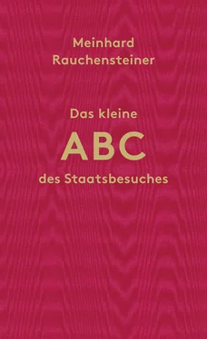 Meinhard Rauchensteiner Das kleine ABC des Staatsbesuches обложка книги
