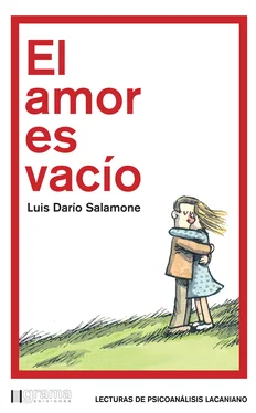 Luis Darío Salamone El amor es vacío обложка книги