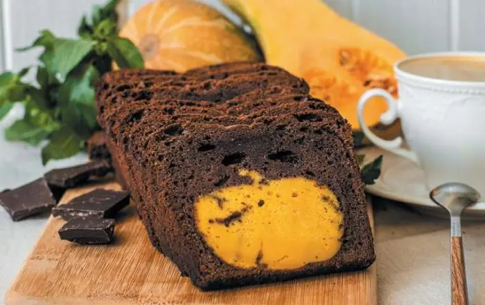 Для теста тыква 250 г яйца 6 шт сахар 250 г растительное масло - фото 24