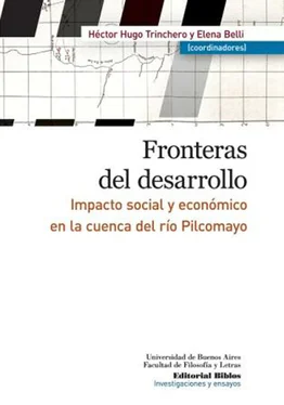 Héctor Hugo Trinchero Fronteras del desarrollo обложка книги