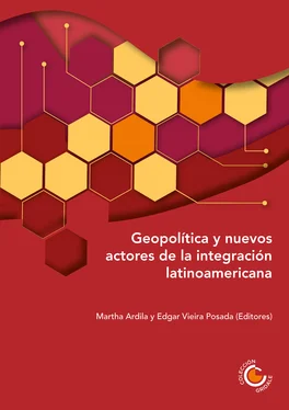 Ana Marleny Bustamante Geopolítica y nuevos actores de la integración latinoamericana обложка книги