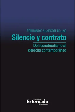 Fernando Alarcón Rojas Silencio y contrato: del iusnaturalismo al derecho contemporáneo обложка книги