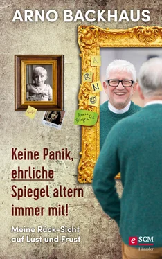 Arno Backhaus Keine Panik, ehrliche Spiegel altern immer mit! обложка книги