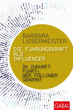 Barbara Liebermeister Die Führungskraft als Influencer обложка книги