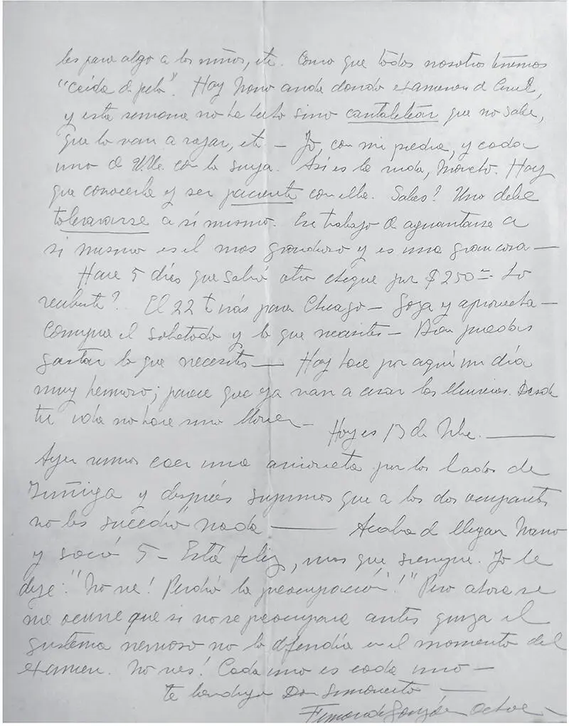 NOVIEMBRE 15 Monchito hijito Recibí ayer una carta de Tony muy bien - фото 8