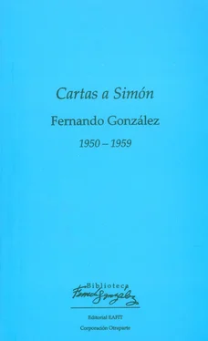 Fernando González Cartas a Simón 1950 – 1959 обложка книги