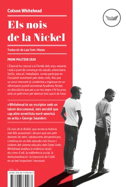 Colson Whitehead Els nois de la Nickel обложка книги