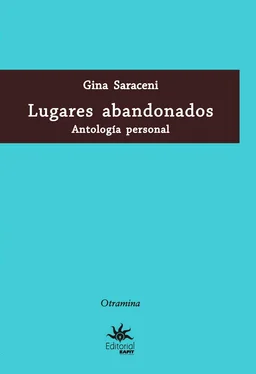 Gina Saraceni Lugares abandonados обложка книги