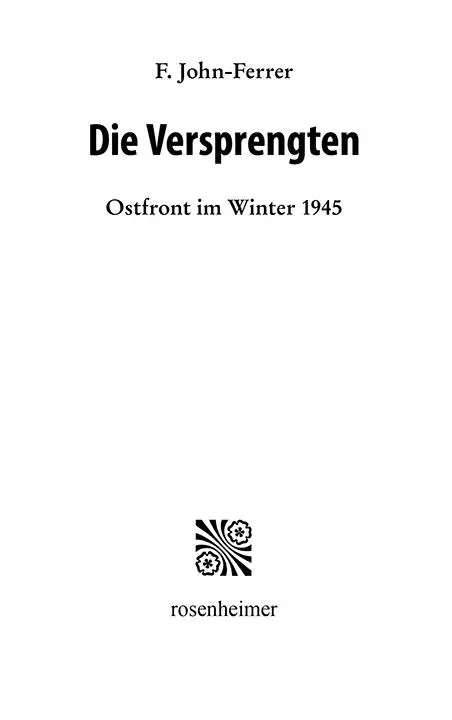 Erzählt nach dem Bericht eines Teilnehmers Die militärischen Geschehnisse - фото 1