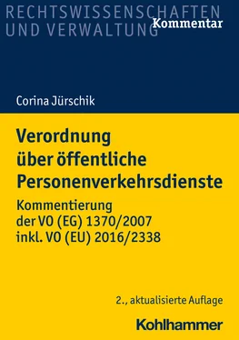 Corina Jürschik Verordnung über öffentliche Personenverkehrsdienste обложка книги