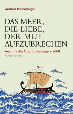 Andrea Marcolongo Das Meer, die Liebe, der Mut aufzubrechen обложка книги