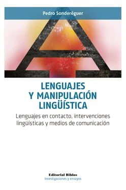 Pedro Sonderéguer Lenguajes y manipulación lingüística обложка книги