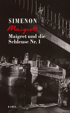 Georges Simenon Maigret und die Schleuse Nr. 1 обложка книги