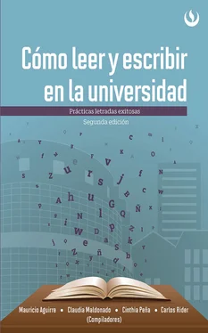 Mauricio Aguirre Cómo leer y escribir en la universidad обложка книги