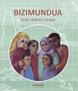 Itziar Uriarte Crespo Bizimundua обложка книги