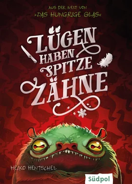Heiko Hentschel Lügen haben spitze Zähne – Fantasy-Kurzgeschichte zur Glas-Trilogie обложка книги