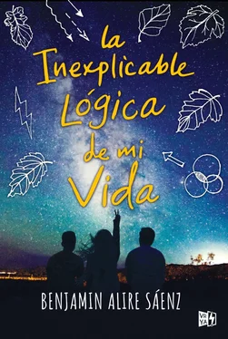 Benjamin Alire Sáinz La inexplicable lógica de mi vida обложка книги