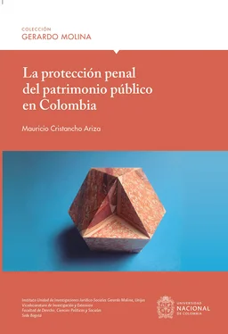 Mauricio Cristancho Ariza La protección penal del patrimonio público en Colombia обложка книги