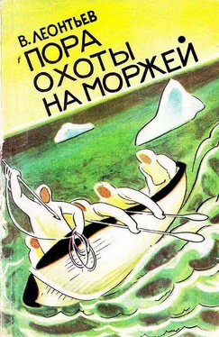 Владилен Леонтьев Пора охоты на моржей обложка книги