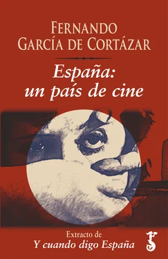 Fernando García de Cortázar España: un país de cine  обложка книги