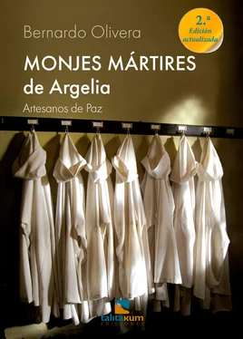 Bernardo Olivera Monjes mártires de Argelia обложка книги