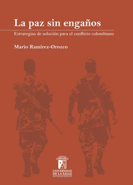 Mario Ramírez-Orozco La paz sin engaños обложка книги