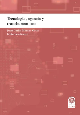 Juan Carlos Moreno Ortiz Tecnología, agencia y transhumanismo. обложка книги