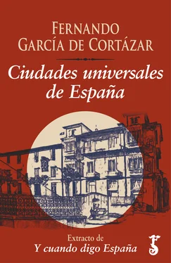 Fernando García de Cortázar Ciudades universales de España  обложка книги