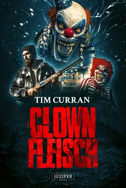 Tim Curran CLOWNFLEISCH обложка книги