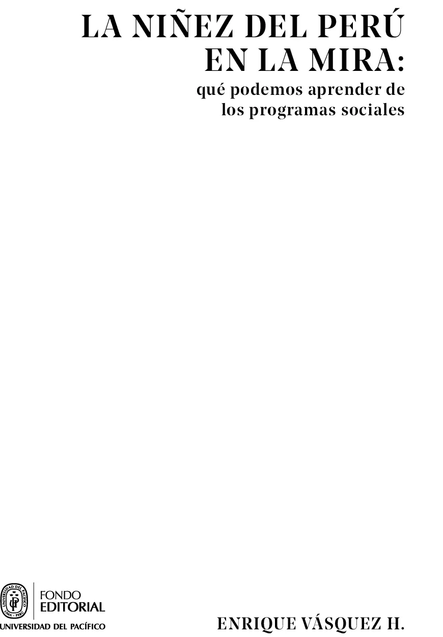 Enrique Vásquez H 2020 De esta edición Universidad del Pacífico Jr - фото 1