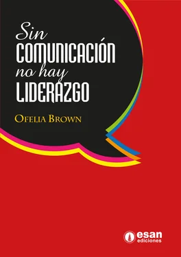 Ofelia Brown Sin comunicación no hay liderazgo обложка книги