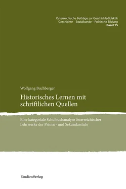 Wolfgang Buchberger Historisches Lernen mit schriftlichen Quellen обложка книги