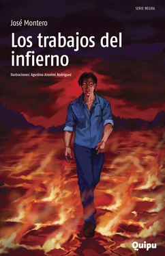 José Montero Los trabajos del infierno обложка книги