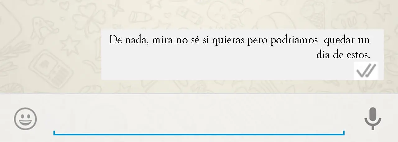 Tardó un poco pero respondió Al ocurrir esto no me lo podía creer pasé en - фото 6