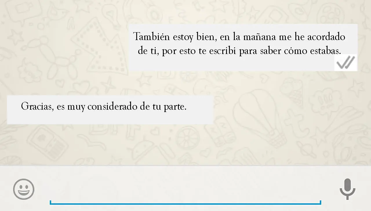Esta conversación me alegró el día salí de su ventana de chat me percaté que - фото 5