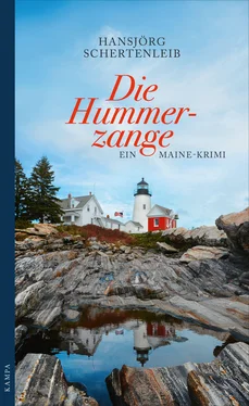 Hansjörg Schertenleib Die Hummerzange обложка книги