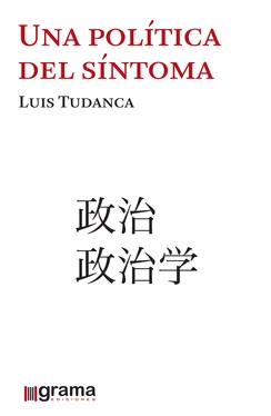 Luis Tudanca Una política del síntoma обложка книги