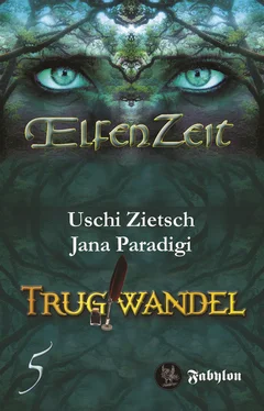 Uschi Zietsch Elfenzeit 5: Trugwandel обложка книги