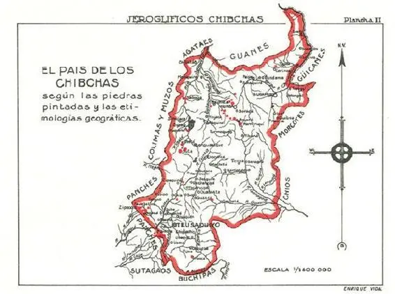 Figura 1 Localización de sitios con pinturas rupestres y delimitación del - фото 7