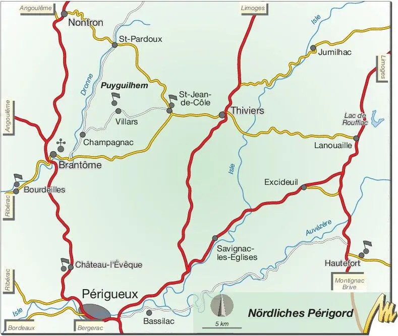 Hautefort Wer sich Hautefort von Süden nähert sieht die beiden mächtigen - фото 32