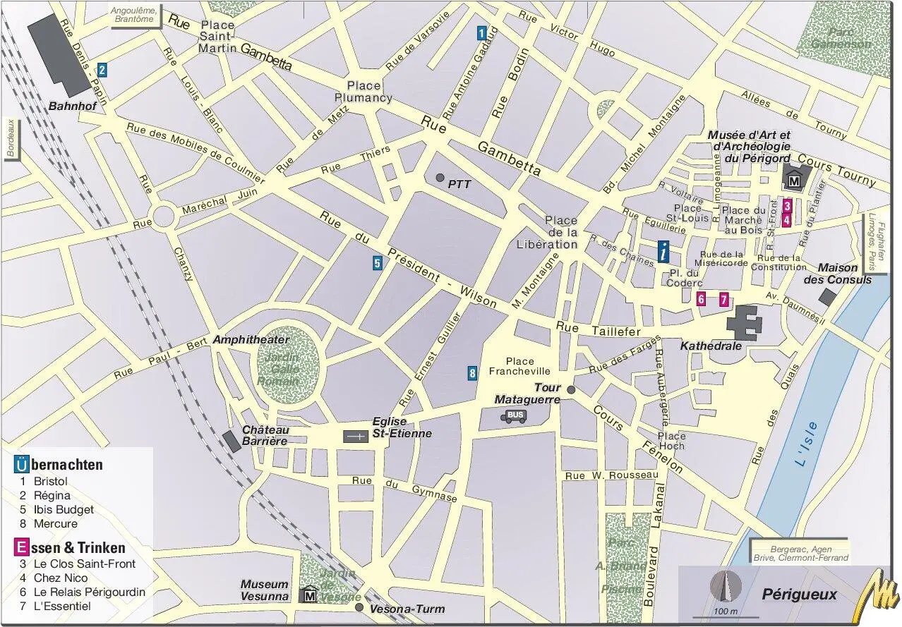 Übernachten 1 Bristol 2 Régina 5 Ibis Budget 8 Mercure Essen Trinken 3 Le - фото 29