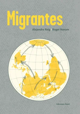 Roger Norum Migrantes обложка книги