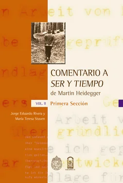 Jorge E. Rivera Comentario a Ser y tiempo de Martin Heidegger - Vol. II, Primera sección обложка книги