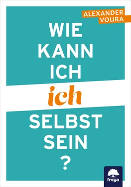 Alexander Voura Wie kann ich ich selbst sein? обложка книги