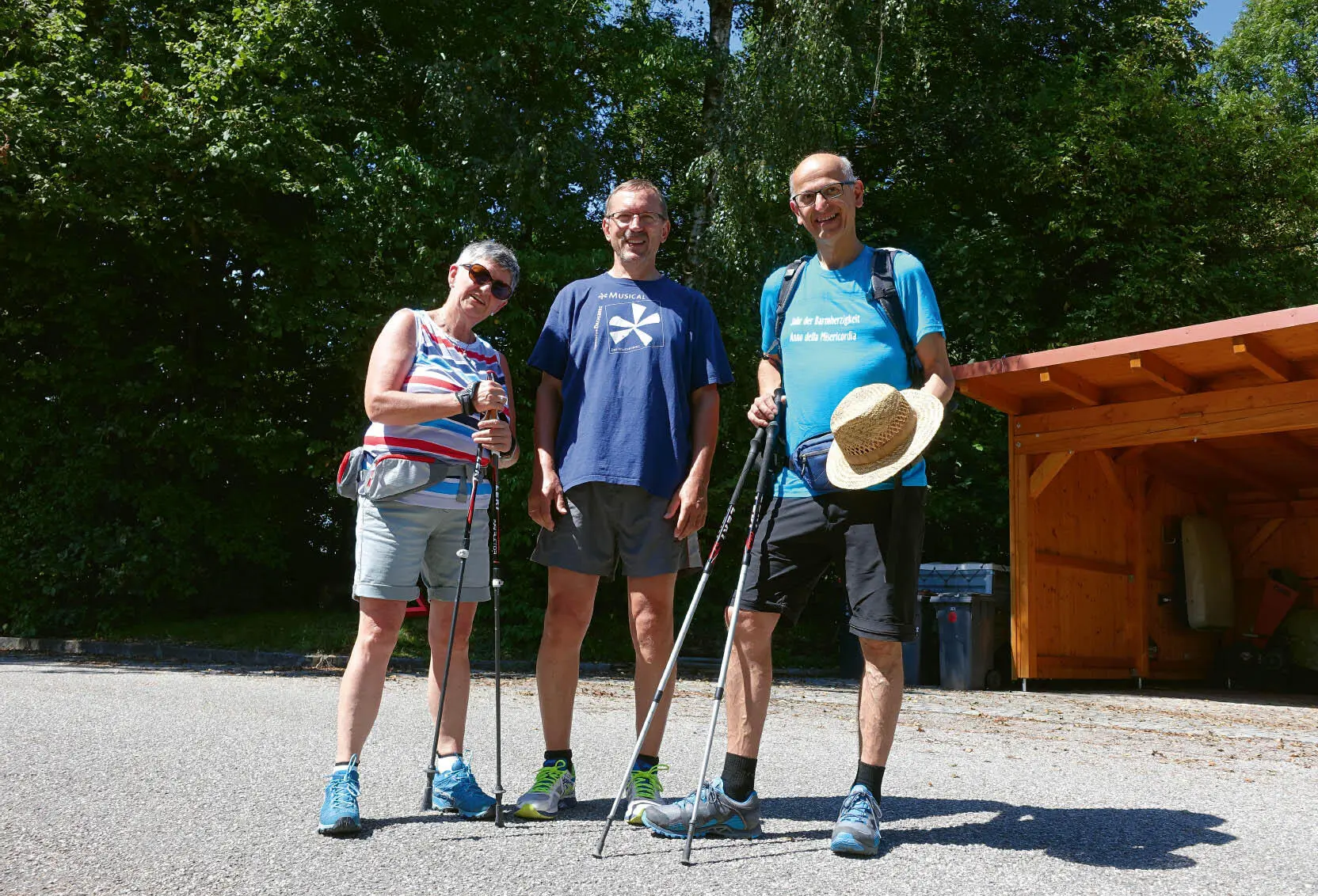 Zwei ziemlich gute Freunde Maria und Wolfgang begleiten mich auf meiner ersten - фото 4